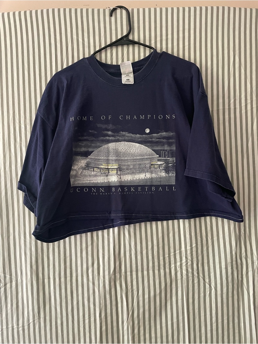 Vintage UConn Basketball Crop Top
